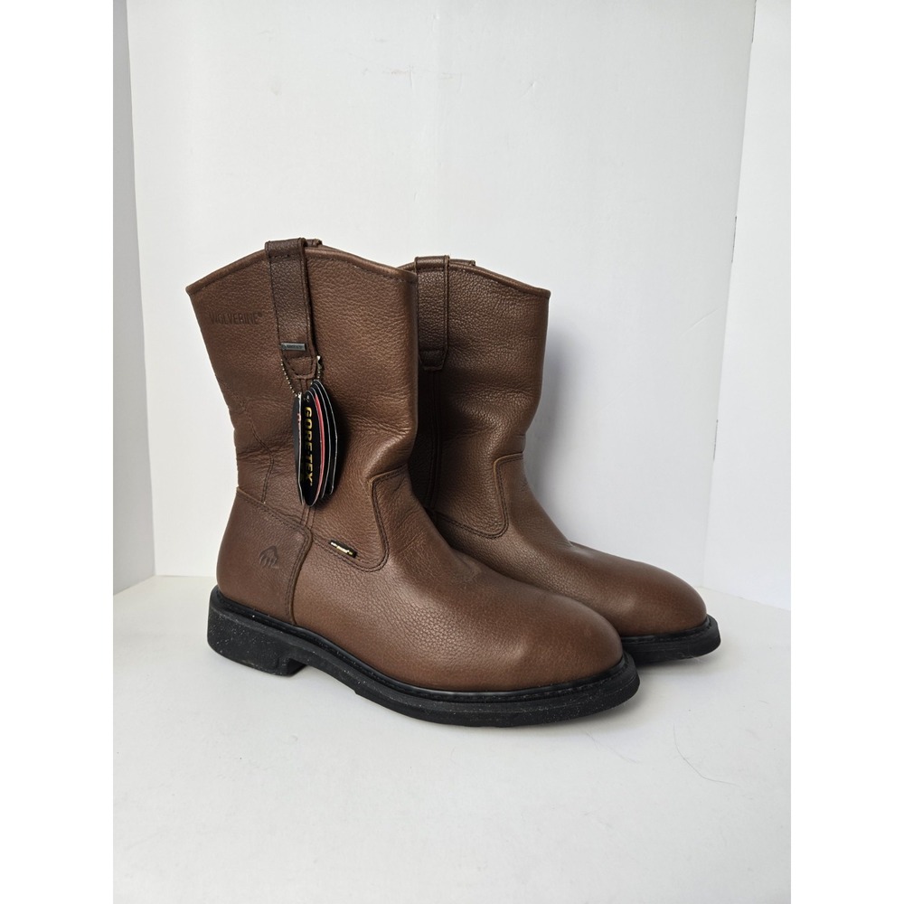 Wolverine Mens boots Durashock size 10 1/2 NWT leather steel toe